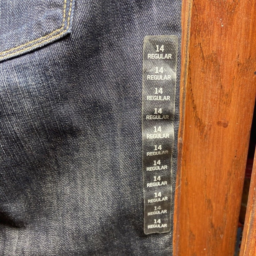 Vintage GAP Low Rise Bootcut Denim Blue Jeans Size 14 Made In USA - Picture 5 of 5